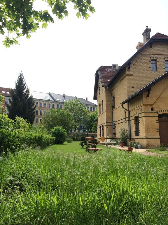 Alte Bahnstation Leipzig Appartement Buitenkant foto